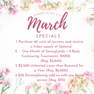 March Specials