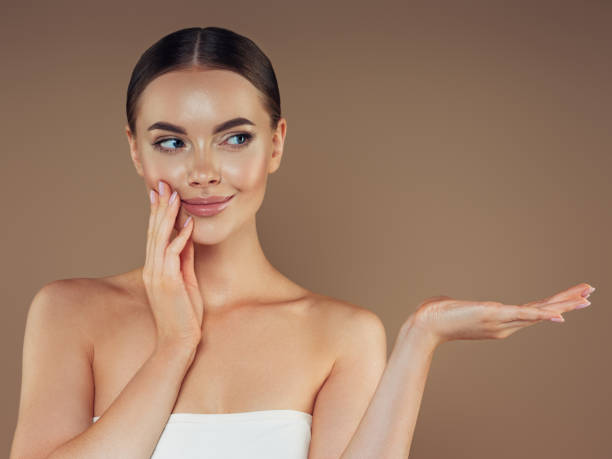 Woman after Morpheus8 and LaseMD Ultra skin tightening treatment at MiraMed and Day Spa in Santa Barbara.