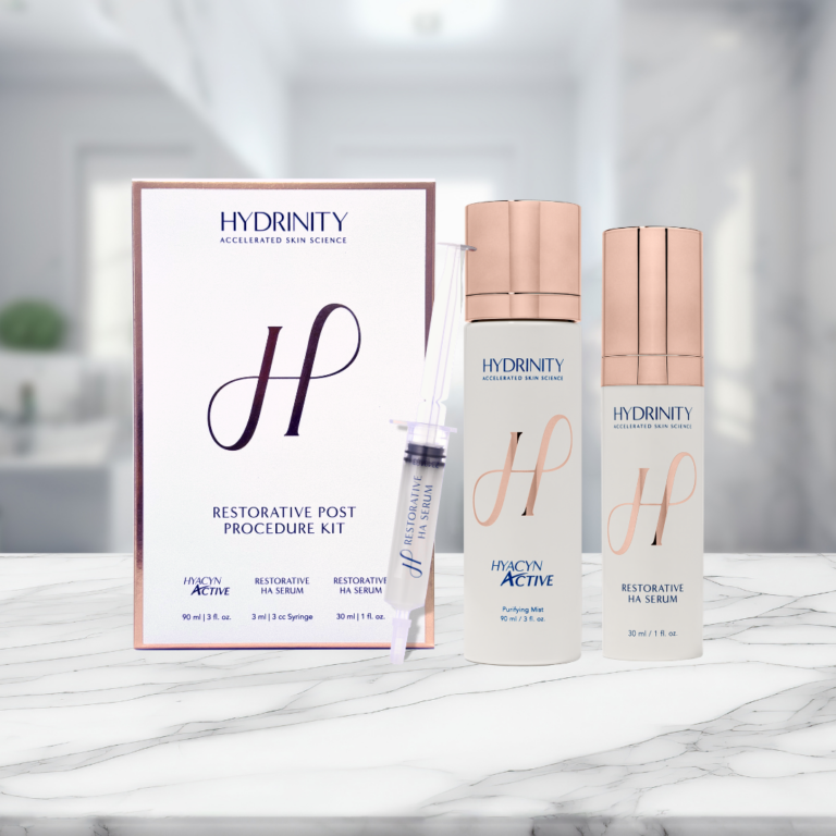 Hydrinity Restorative Post Procedure Kit for SkinPen and LaseMD Ultra aftercare